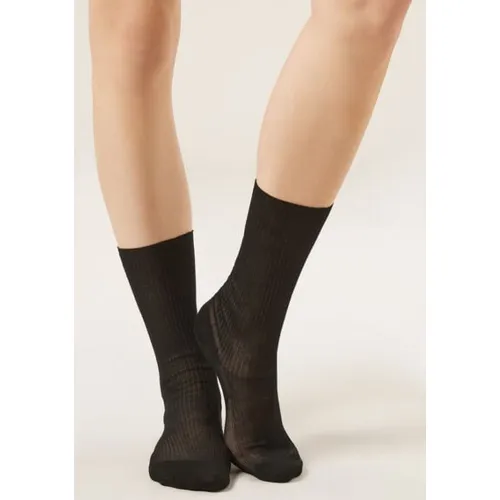 Chaussettes côtelées Taille TAILLE UNIQUE - Calzedonia - Modalova
