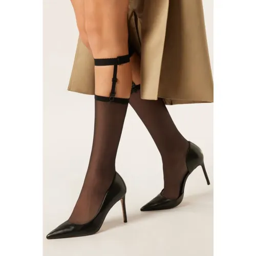 Chaussettes Hautes avec Porte-Jarretelles Taille TAILLE UNIQUE - Calzedonia - Modalova