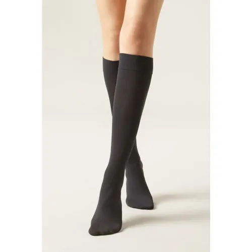 Mi-Bas Opaques 60 Deniers en Microfibre Taille TAILLE UNIQUE - Calzedonia - Modalova