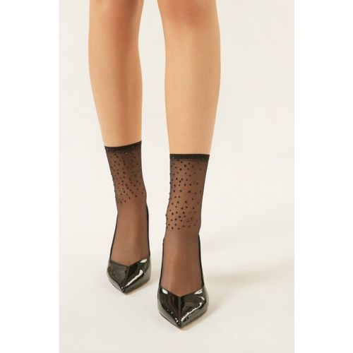 Chaussettes Courtes Voile à Strass Taille TAILLE UNIQUE - Calzedonia - Modalova