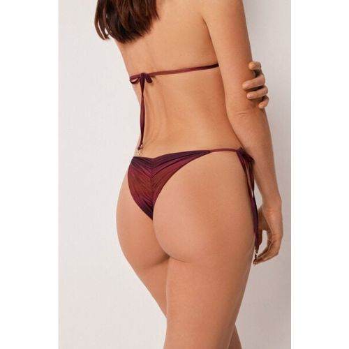 Bas de maillot brésilien à lanières Soft Shades Taille S - Calzedonia - Modalova
