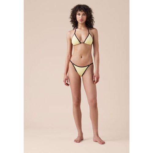 String de bain Bicolor Piping Taille TAILLE UNIQUE - Calzedonia - Modalova