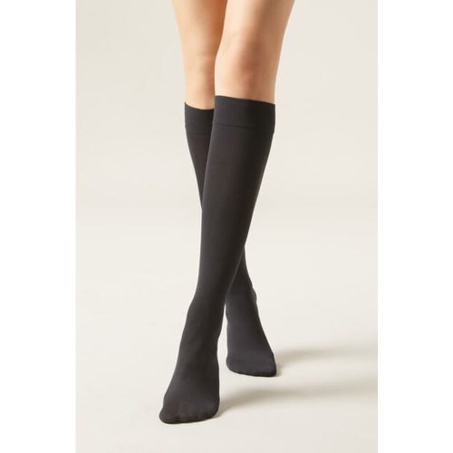 Mi-Bas Opaques 60 Deniers en Microfibre Taille TAILLE UNIQUE - Calzedonia - Modalova