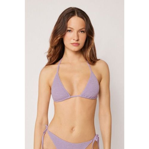 Haut de maillot triangle à rembourrage amovible Crinkle Waves Taille M / 3 - Calzedonia - Modalova