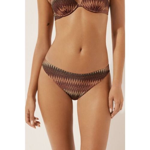 Bas de Maillot Golden Chevron Taille S - Calzedonia - Modalova