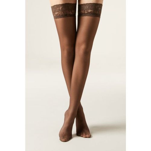 Bas Autofixants Voile 40 Deniers Taille S - Calzedonia - Modalova