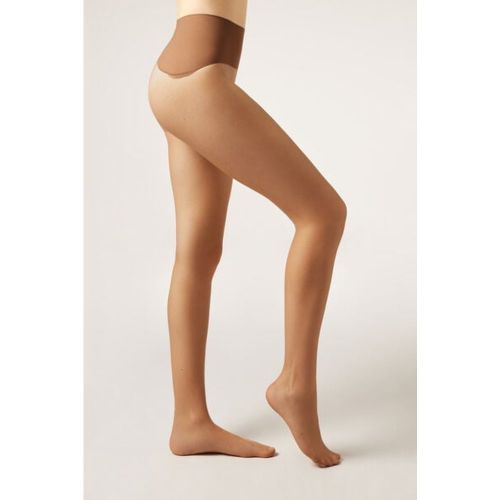Collant voile Matt Invisible Make Up Effect 15 deniers Taille XS/S - Calzedonia - Modalova
