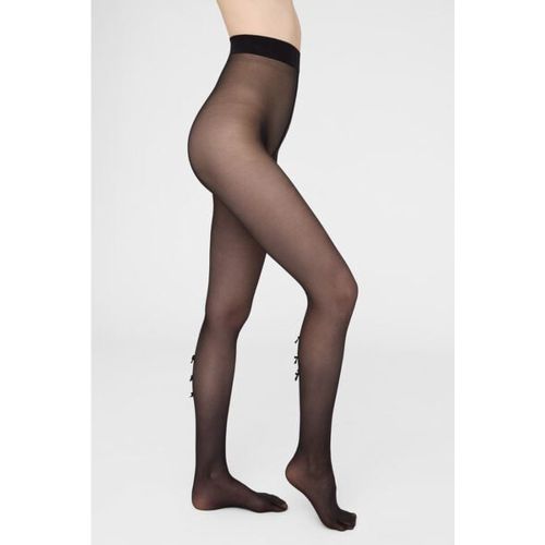 Collants avec Petits Nœuds Taille XS/S - Calzedonia - Modalova
