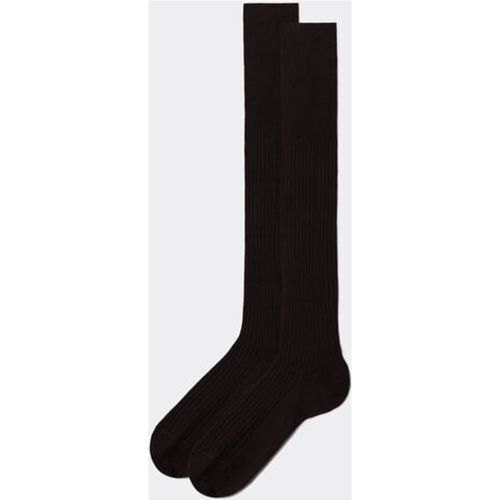 Chaussettes longues côtelées avec fil d’Écosse Taille 40-41 - Calzedonia - Modalova