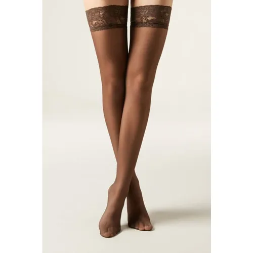 Bas Autofixants Voile 40 Deniers Taille S - Calzedonia - Modalova