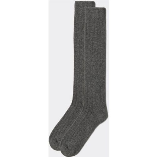 Chaussettes hautes avec laine et cachemire Taille 40-41 - Calzedonia - Modalova