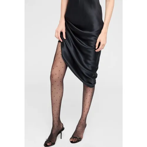 Collant Voile 20 Deniers à Motifs Pois Taille M - Calzedonia - Modalova