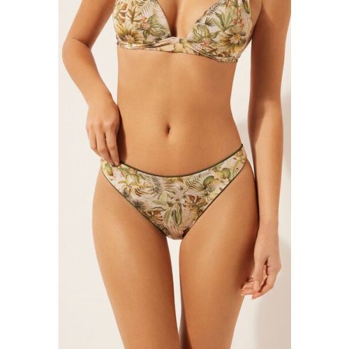 Bas de maillot Tropical Foliage Taille L - Calzedonia - Modalova