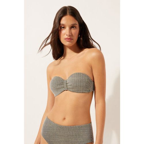 Haut de maillot bandeau Golden Stripes Taille S / 2 - Calzedonia - Modalova