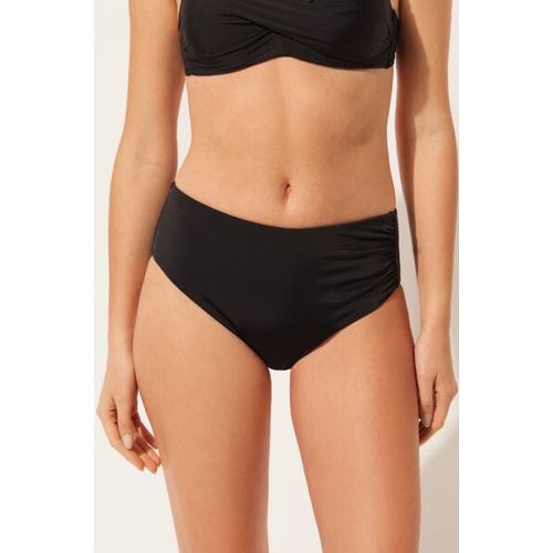 Bas de maillot à taille haute gainant Indonesia Taille L - Calzedonia - Modalova