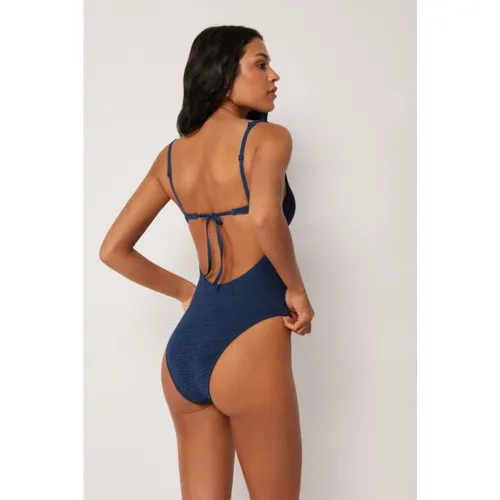Maillot de Bain Une Pièce Crinkle Waves Taille S - Calzedonia - Modalova