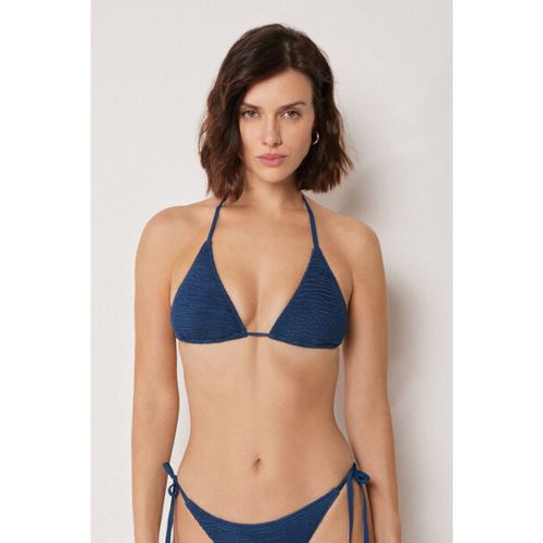 Haut de maillot triangle à rembourrage amovible Crinkle Waves Taille S / 2 - Calzedonia - Modalova