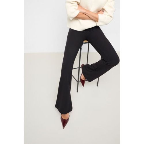 Pantalon évasé en modal et cachemire Taille L - Calzedonia - Modalova