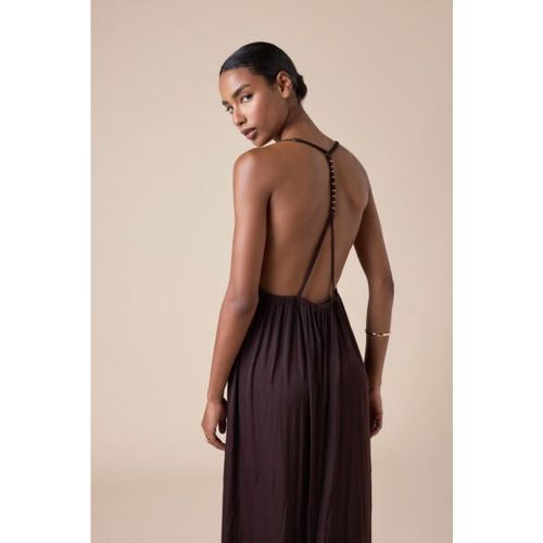 Robe longue Coco Brown Taille S-M - Calzedonia - Modalova