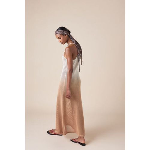 Robe longue en résille Taille M-L - Calzedonia - Modalova