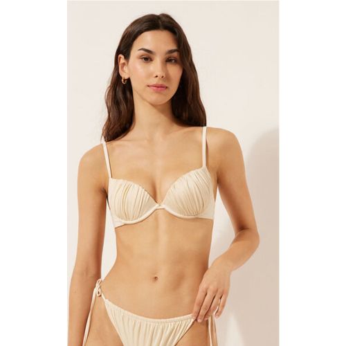 Haut de maillot push-up Shiny Satin Taille L / 4 - Calzedonia - Modalova