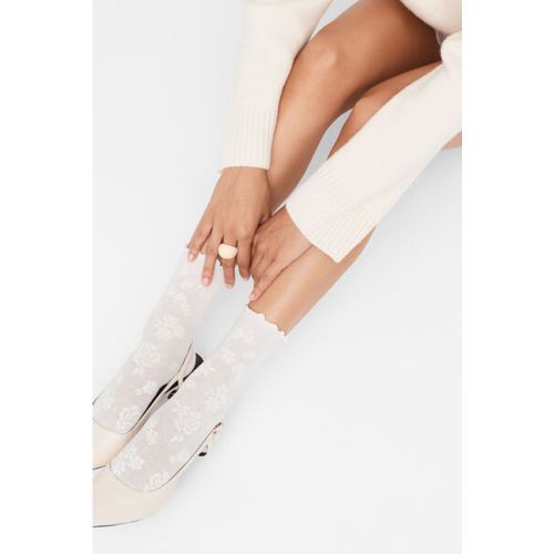 Chaussettes effet dentelle Taille TAILLE UNIQUE - Calzedonia - Modalova