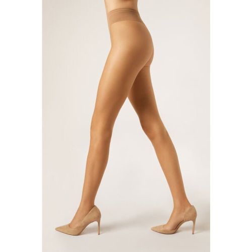 Collant voile Matt Second Skin Resistance 15 deniers Taille XL - Calzedonia - Modalova