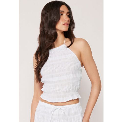 Top à volants Taille M-L - Calzedonia - Modalova