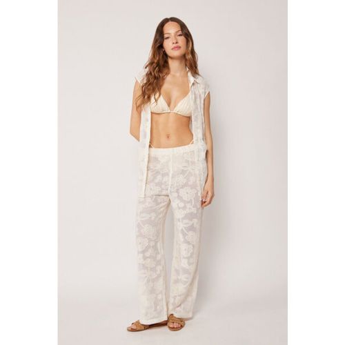 Pantalon en dentelle Taille M-L - Calzedonia - Modalova