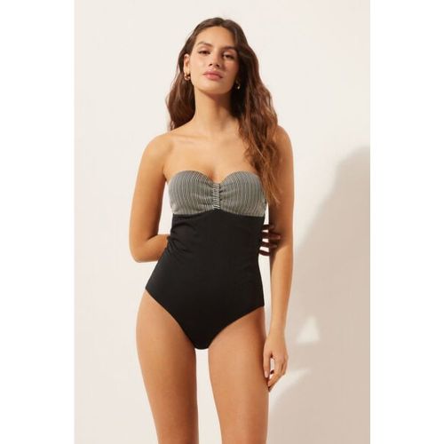 Maillot une pièce Golden Stripes Taille XL - Calzedonia - Modalova