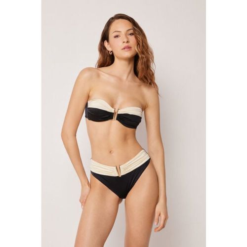 Haut de Maillot de Bain Bandeau Elegant Bicolor Taille S / 2 - Calzedonia - Modalova