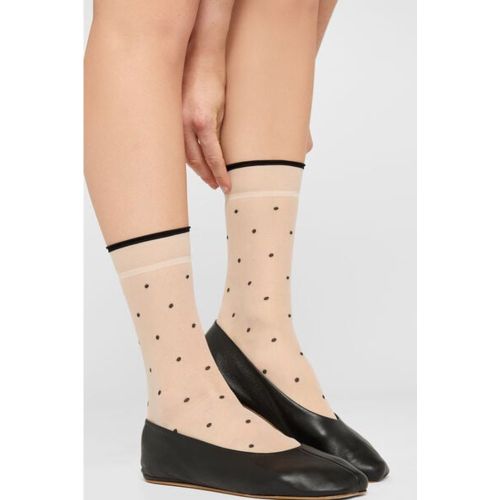 Chaussettes en voile à pois sans élastique Taille TAILLE UNIQUE - Calzedonia - Modalova