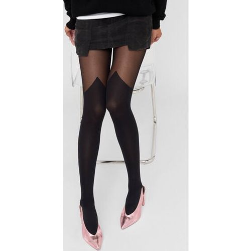 Collants Effet Chaussettes Hautes Taille XL - Calzedonia - Modalova
