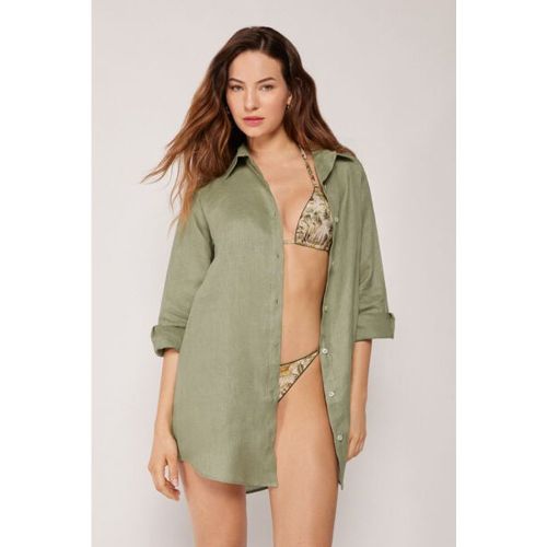 Chemise en Lin Taille M - Calzedonia - Modalova