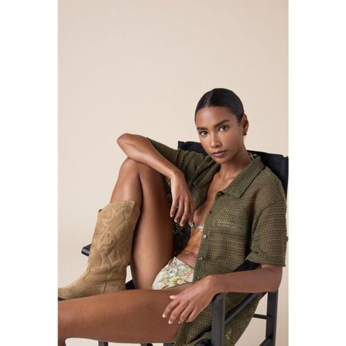 Chemise en Maille Filet Taille M-L - Calzedonia - Modalova