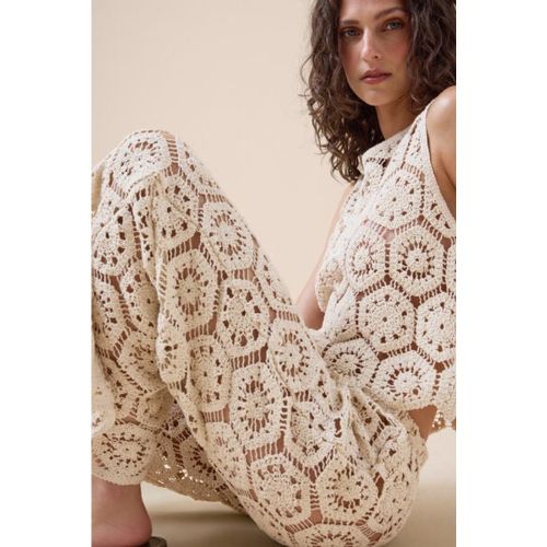 Pantalon palazzo en crochet Taille S-M - Calzedonia - Modalova