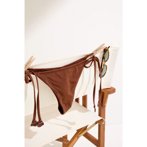 Bas de maillot brésilien Floral Crochet Taille M - Calzedonia - Modalova