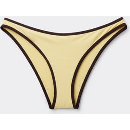 Bas de maillot Bicolor Piping Taille S - Calzedonia - Modalova