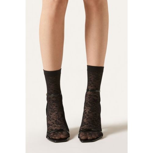 Chaussettes à motifs fleurs Taille TAILLE UNIQUE - Calzedonia - Modalova