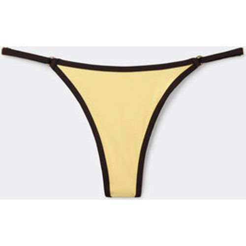 String de bain Bicolor Piping Taille TAILLE UNIQUE - Calzedonia - Modalova