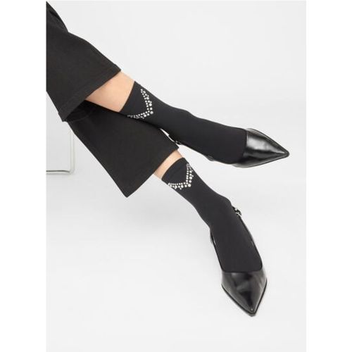 Chaussettes avec motif en strass Taille TAILLE UNIQUE - Calzedonia - Modalova