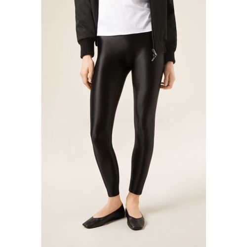 Legging ultra brillant satiné Taille L - Calzedonia - Modalova