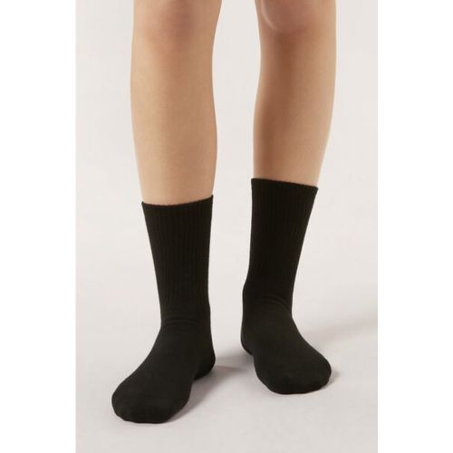 Chaussettes de sport courtes en coton unisexes Taille 42-44 - Calzedonia - Modalova