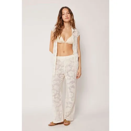 Pantalon en dentelle Taille S-M - Calzedonia - Modalova
