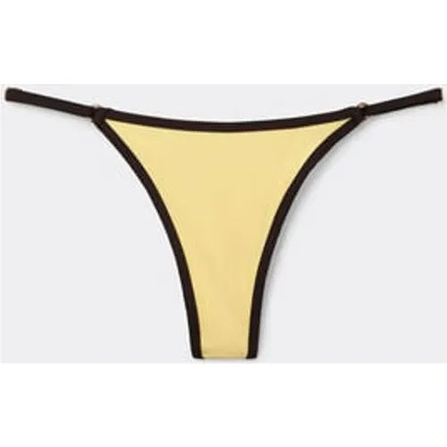 String de bain Bicolor Piping Taille TAILLE UNIQUE - Calzedonia - Modalova