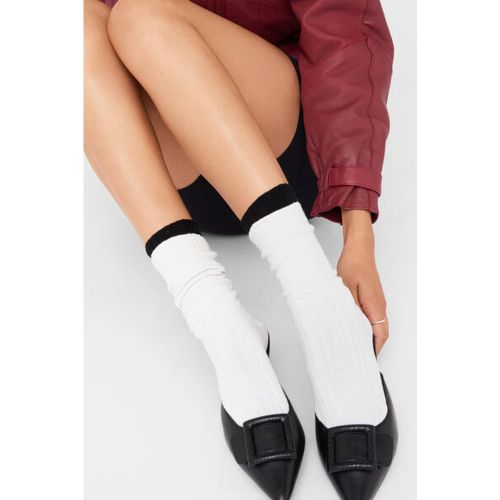 Chaussettes à côtes irrégulières Taille TAILLE UNIQUE - Calzedonia - Modalova