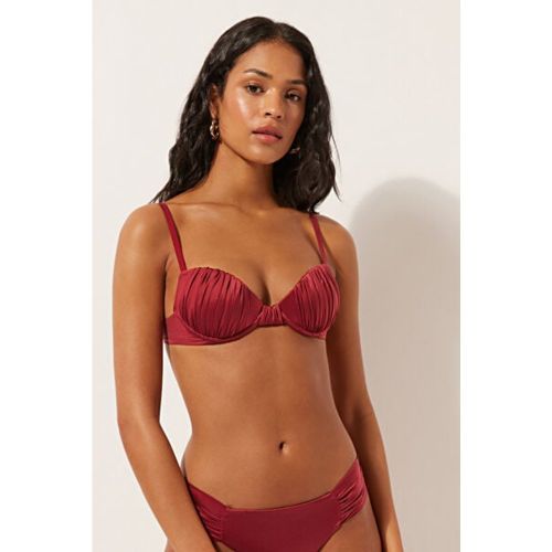Haut de Bikini Push-Up Rembourré Shiny Satin Taille S / 2 - Calzedonia - Modalova