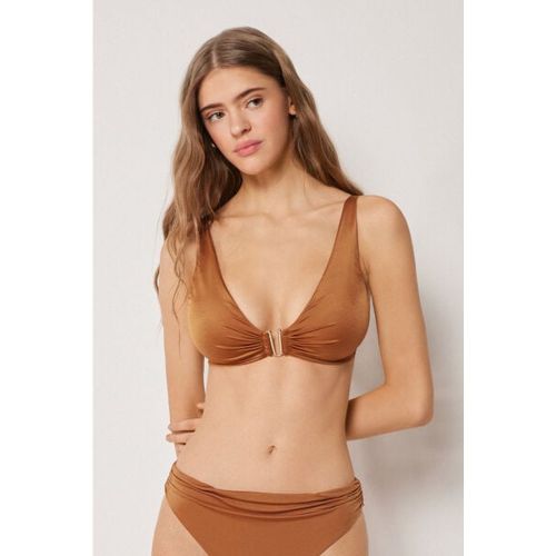 Haut de Maillot Brassière Shiny Satin Taille XL / 5 - Calzedonia - Modalova