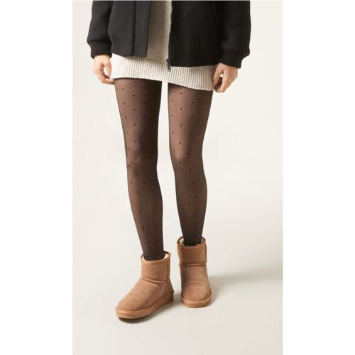 Collant polaire effet transparent 30 deniers Taille XS/S - Calzedonia - Modalova