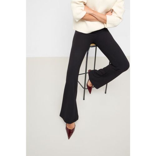Pantalon évasé en modal et cachemire Taille L - Calzedonia - Modalova